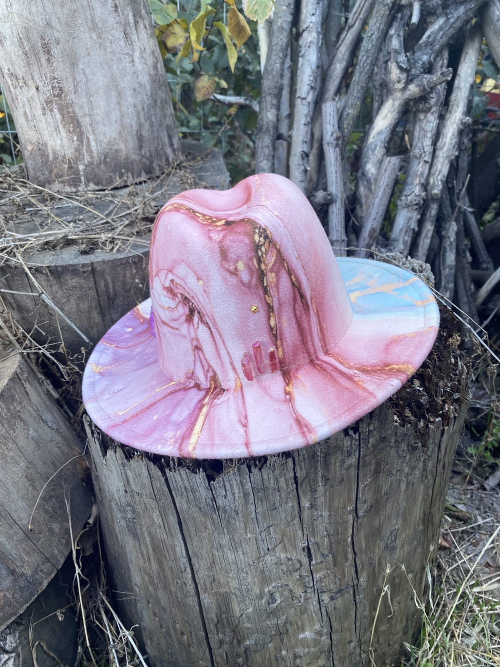 Crystal Hat By GW Of WG